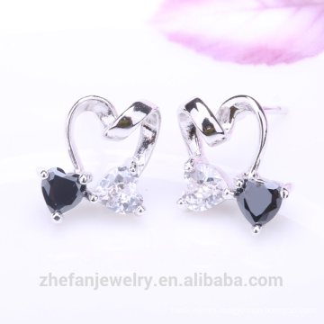 2018 new designs 925 sterling silver cz earrings Valentine's Day jewelry earrings
